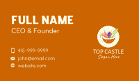 Coconut Ingredients Bowl Business Card Image Preview