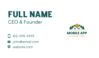 House Roof Forest Sun Business Card Image Preview