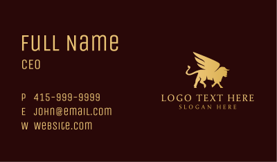 Bull Wings Enterprise Business Card Image Preview