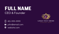 Crown Royal Shield Business Card Preview