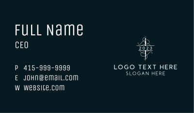 Needle Stitching Thread Business Card Image Preview