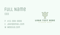 Wellness Psychology Therapist Business Card Image Preview