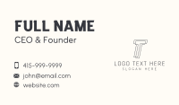 Architecture Slant Builder Business Card Design