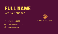 Royalty Lion Circle Business Card Image Preview