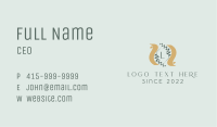 Corporate Law Lettermark Business Card Image Preview