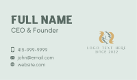 Corporate Law Lettermark Business Card Image Preview