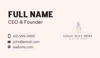 Beauty Wellness Florist Business Card Image Preview