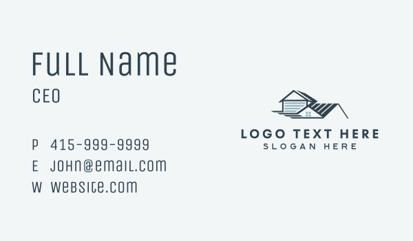 Roof Home Subdivision Business Card Design Image Preview