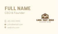 Tree Cutting Chainsaw Business Card Image Preview