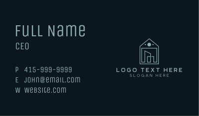 Building Property Contractor Business Card Image Preview