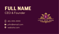 Luxury Royalty Crest Business Card Image Preview