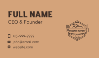 Woodworker Carpentry Saw Business Card Image Preview