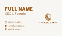 Animal Lion Wildlife Business Card Image Preview