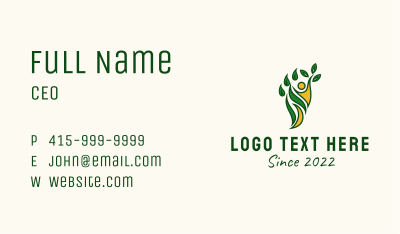 Human Tree Community  Business Card Image Preview