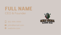 Old Swordsman Gaming Business Card Image Preview