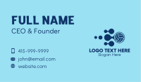 Volleyball Sports Equipment Business Card Design