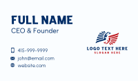 American Eagle Wings Business Card Image Preview