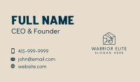 Construction Warehouse Business Card Design