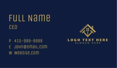 House Hammer Builder Business Card Image Preview