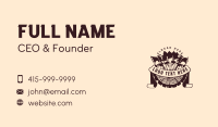 Tree Lumberjack Axe  Business Card Image Preview