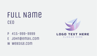 Express Courier Plane Business Card Image Preview