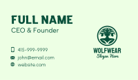 Puppy Forest Tree Business Card Image Preview