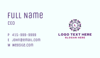 Cyber Motion Tech Business Card Image Preview