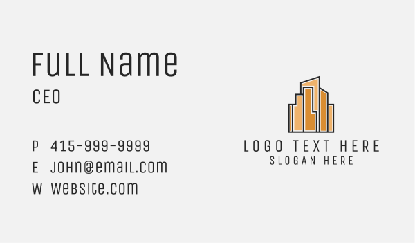 Building Metropolis Architecture Business Card Design Image Preview