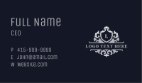 Upscale Royal Shield Business Card Image Preview