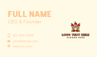 Bouncy Playhouse Fortress Business Card Image Preview