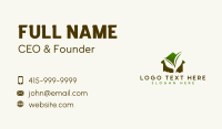 Landscaping Plant House Business Card Preview