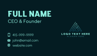 Triangle Cyber Tech Business Card Image Preview