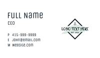 Anchor Badge Wordmark Business Card Image Preview