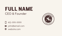 Cowboy Horse Rodeo Business Card Image Preview
