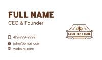 Eco Natural Honey Bee Business Card Image Preview