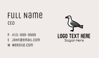 Seagull Cartoon Business Card Image Preview