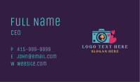 Creative Photography Camera Business Card Image Preview