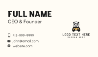 Panda Bread Bakery Business Card Image Preview
