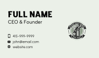 Handyman Nail Gun Business Card Image Preview