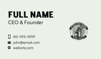 Handyman Nail Gun Business Card Image Preview