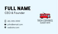 Public Bus Transportation Business Card Image Preview