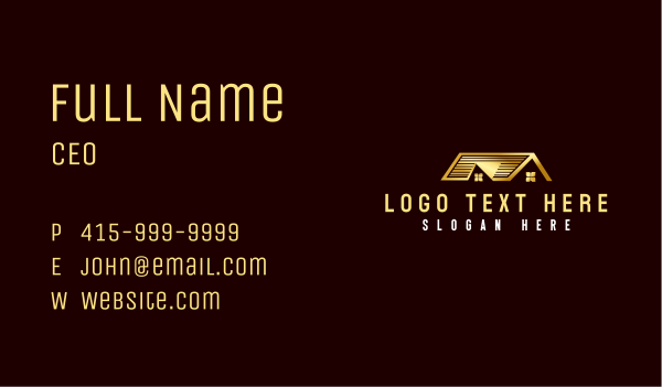 Premium Home Real Estate  Business Card Design Image Preview