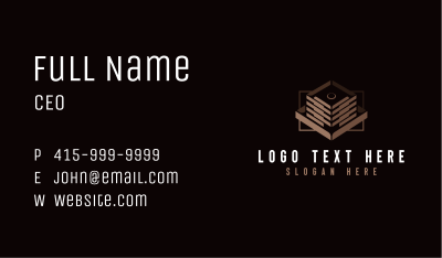 Building Industrial Construction  Business Card Image Preview