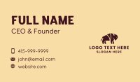 Bison Butcher Shop Business Card Image Preview