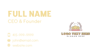 Rolling Pin Cookie Baker Business Card Design