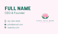 Lotus Spa Therapy  Business Card Image Preview