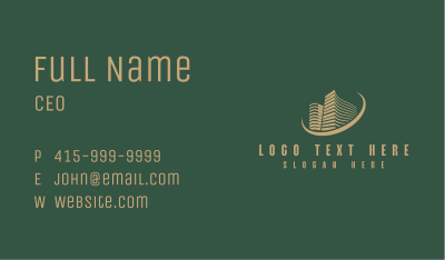 Skyscrapers City Building Business Card Image Preview