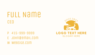 Detective Dog Veterinary Business Card Image Preview