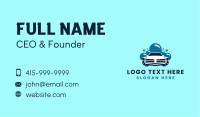 Auto Car Wash Business Card Image Preview
