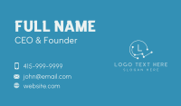Modern Tech Lettermark Business Card Image Preview